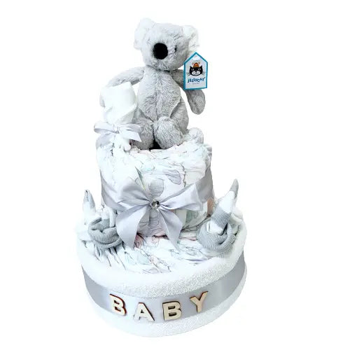 Jellycat Bashful Koala Nappy Cake